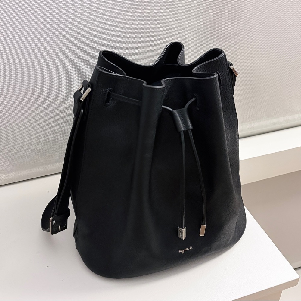 Agnes b. Leather Bucket Bag